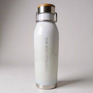 Mercedes-Benz EQ H2Go Wave Thermal Bottle 20.9 oz Stainless Steel NWT